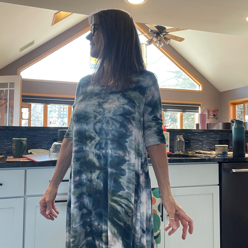 Handmade Hand Dyed Heyne Bogut sz 3 Dress - Picture 9 of 12